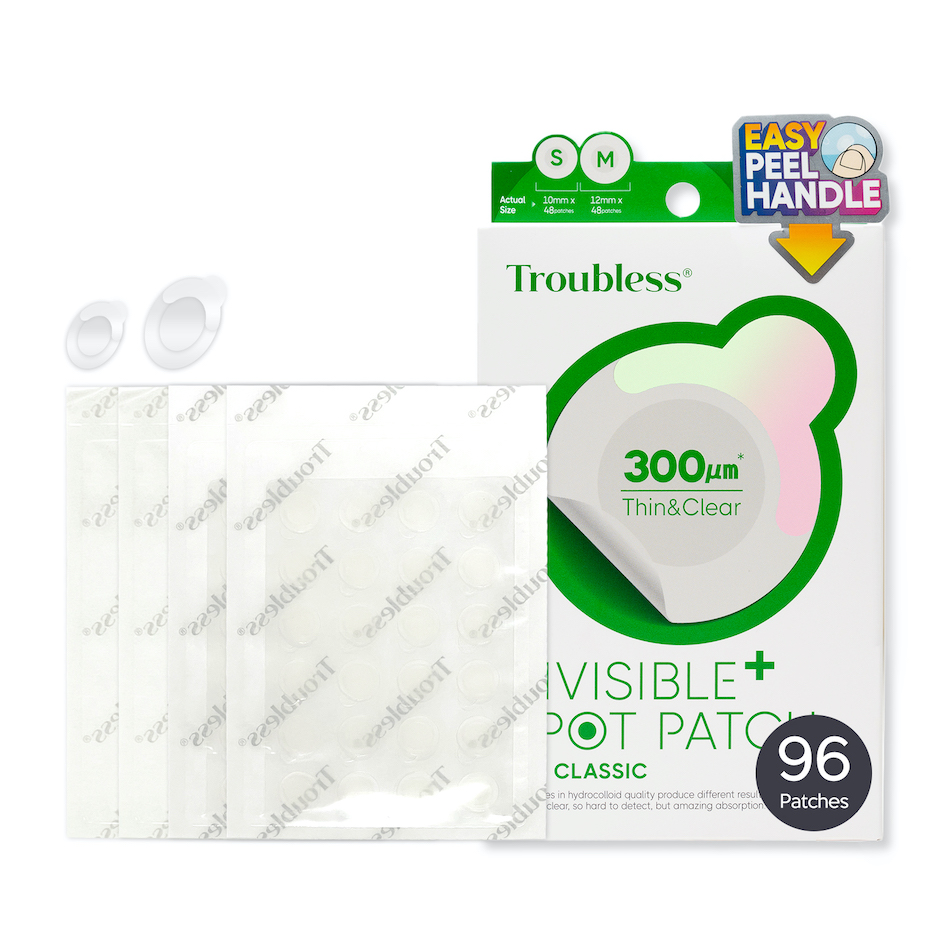 invisible-patch-classic_ Parche Antiacné Invisible Spot Classic Troubless - Imagen 1