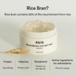Mascarilla en Gel Nocturna Rice Probiotics Overnight Mask Barrier Abib - Imagen 2