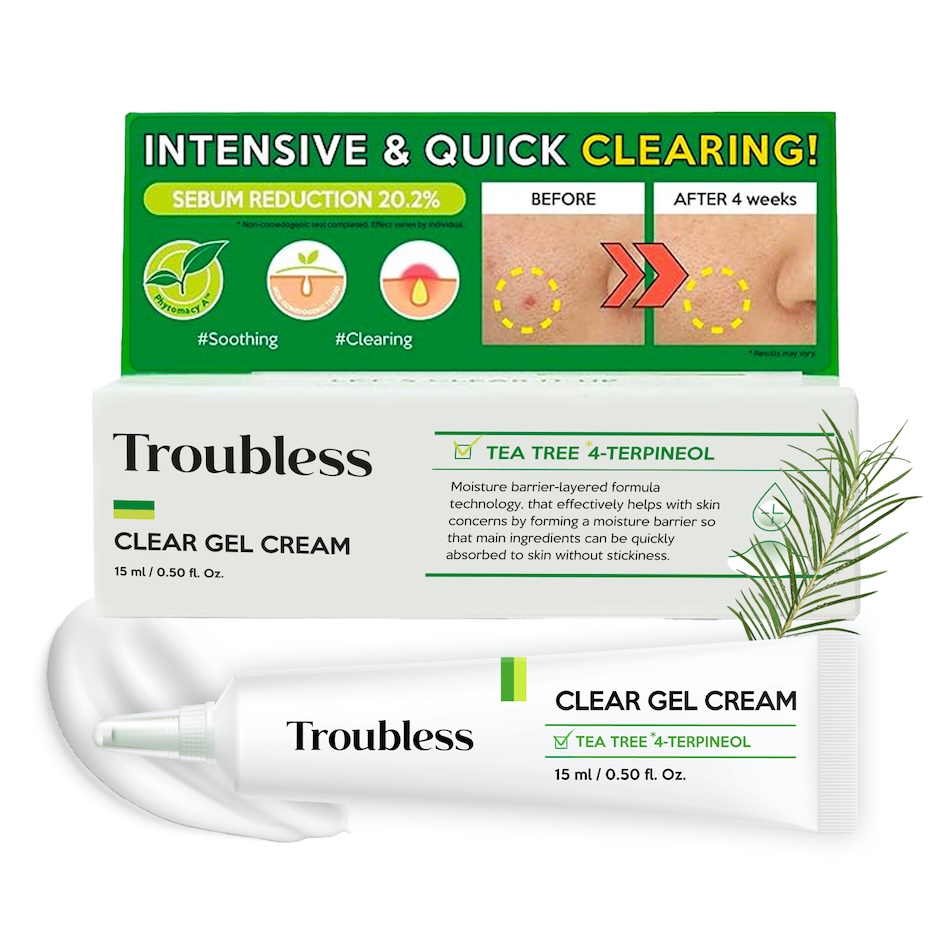 clear gel cream Gel Anti-imperfecciones Clear Gel Cream Troubless - Imagen 1