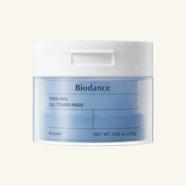 Almohadillas Tonificantes Cera-nol Gel Toner pads Biodance