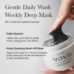 Limpiador Facial Black Tea Rice Mochi Arencia - Imagen 4